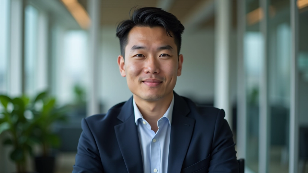 Professional navigating a challenging conversation with calm composure and respectful body language