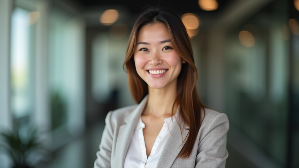 Portrait of a professional in an office